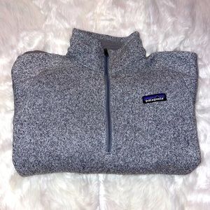 Womens medium patagonia better sweater 1/4 zip